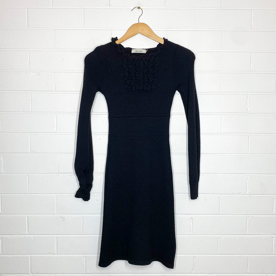 Jac + Jack | dress | size 8 | knee length | 100% wool