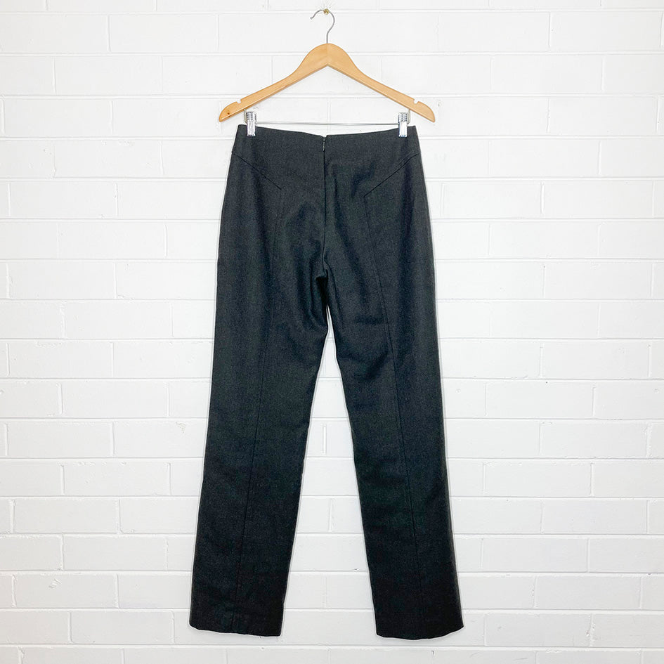 Events | pants | size 8 | straight leg | 100% wool