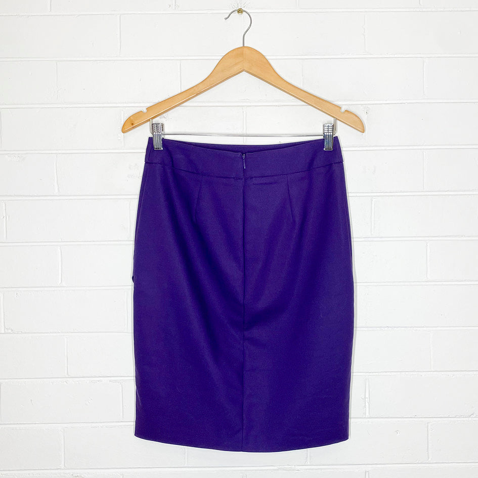 Review | skirt | size 8 | knee length