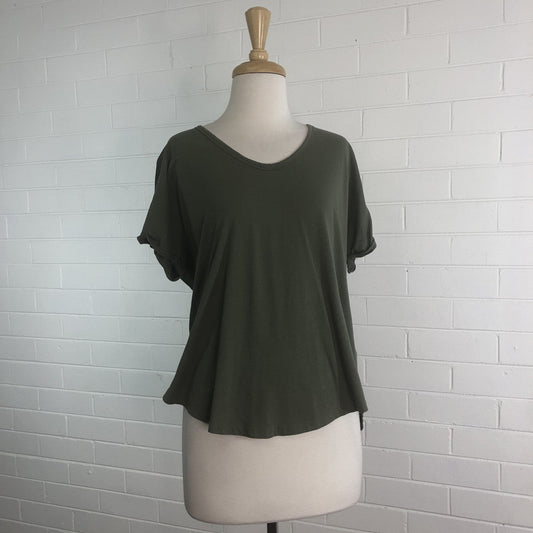 French Connection | UK | top | size 8 | short sleeve | 100% cotton