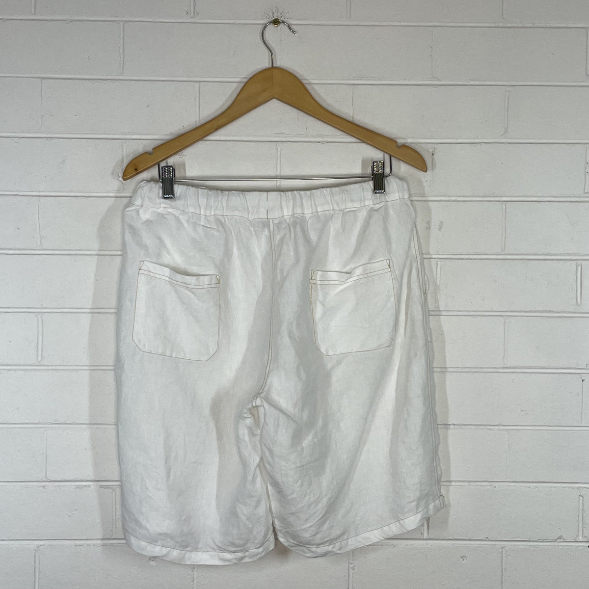 Her Shed | shorts | size 12 | 100% linen