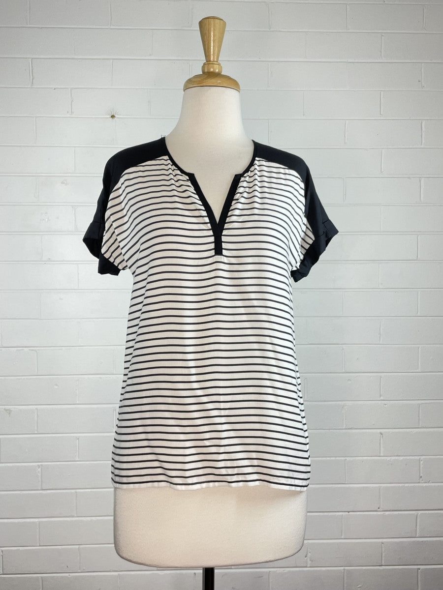 Trenery | top | size 8 | short sleeve | 100% modal