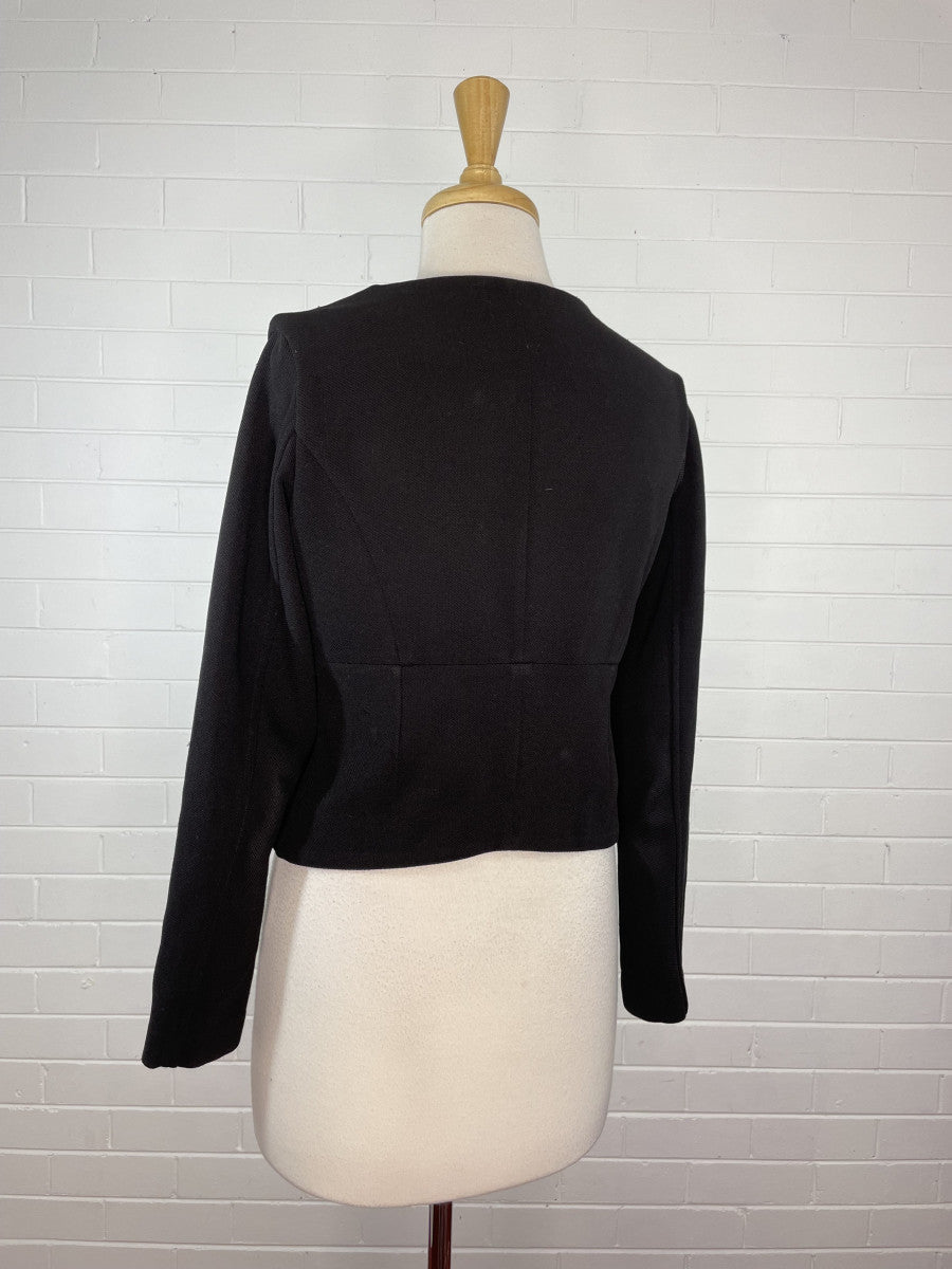 Oxford | jacket | size 8 | zip front