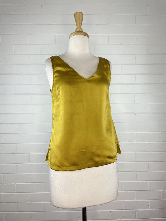 KACHEL x Anthropologie | US | top | size 10 | sleeveless | 100% silk