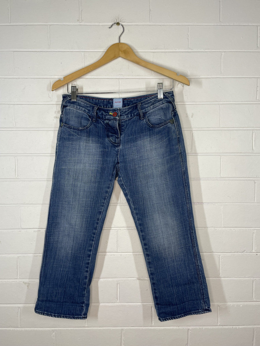 sass & bide | jeans | size 10 | capri