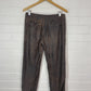 Lisa Ho | pants | size 8 | straight leg | 100% silk