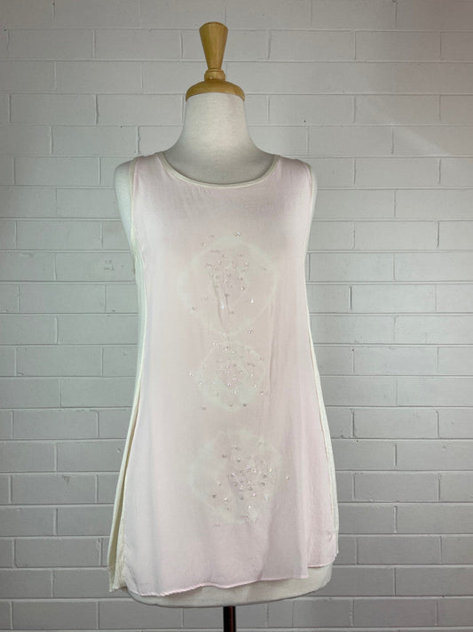 Nougat | London | top | size 10 | sleeveless