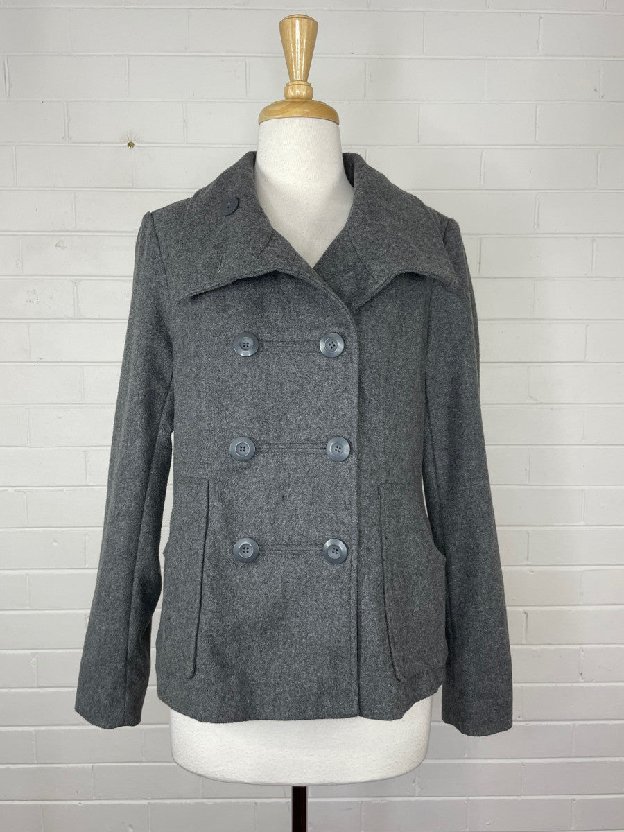 VILA | Denmark | coat | size 10 | double breasted