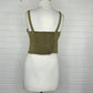Billions $ Trillions | top | size 8 | sleeveless | cotton linen blend