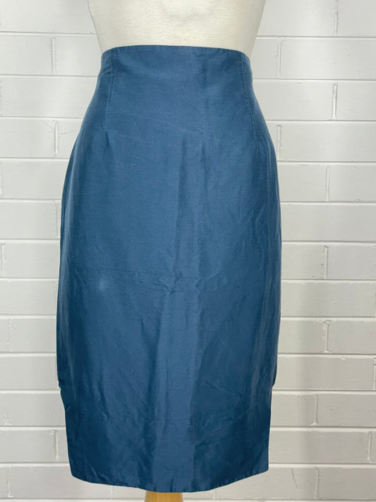 Bianca Spender | skirt | size 10 | silk linen blend