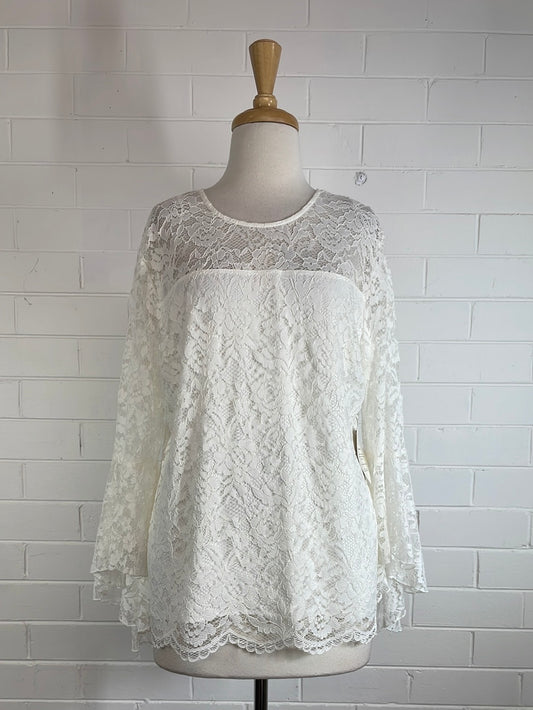 Anthea Crawford | top | size 16 | long sleeve | new with tags