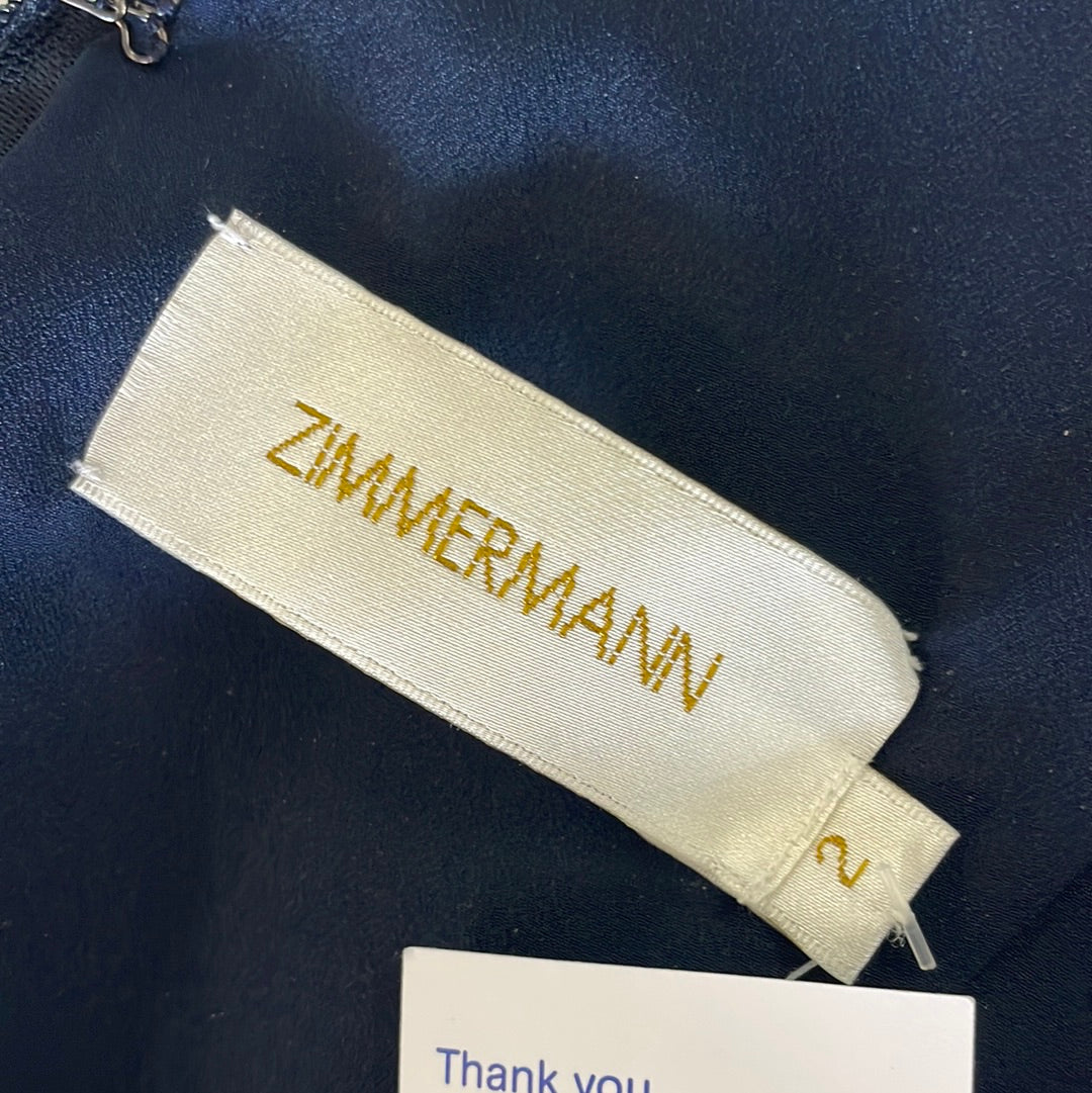 Zimmermann | dress | size 10 | 100% silk