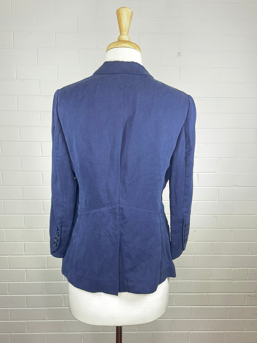 MARCS | jacket | size 10 | single breasted | linen Tencel blend