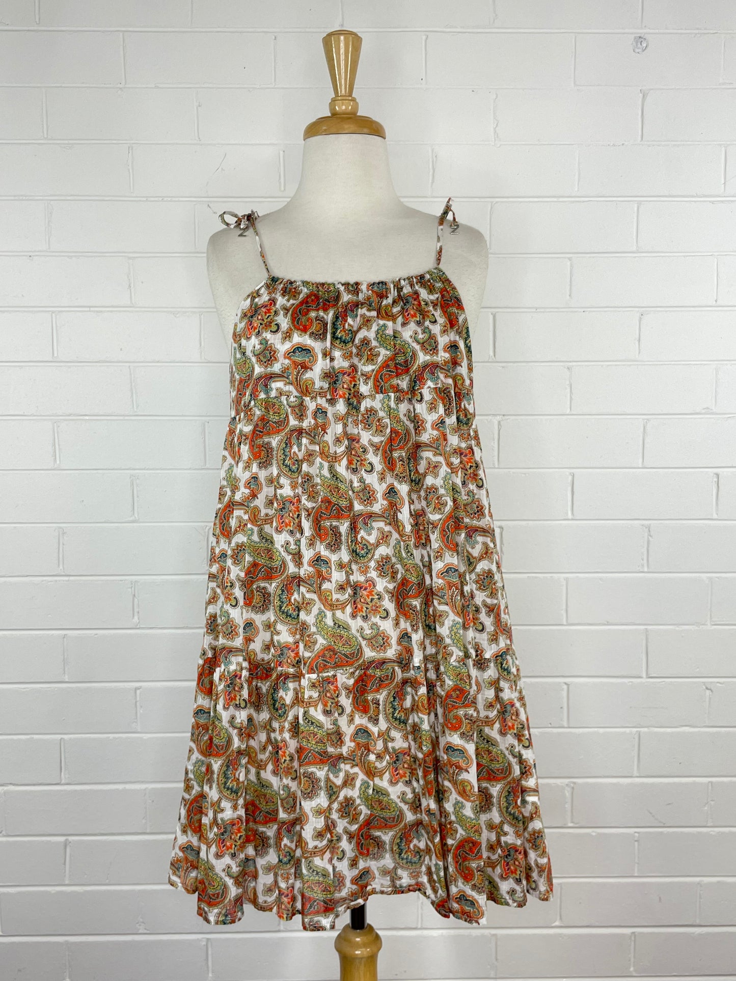 Zimmermann | dress | size 10 | knee length | 100% cotton