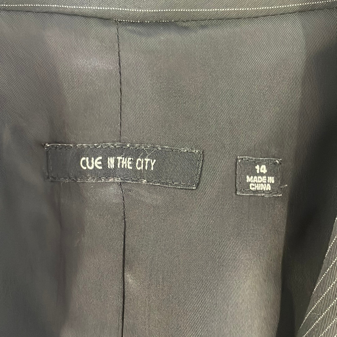 Cue | jacket | size 14 | single breasted