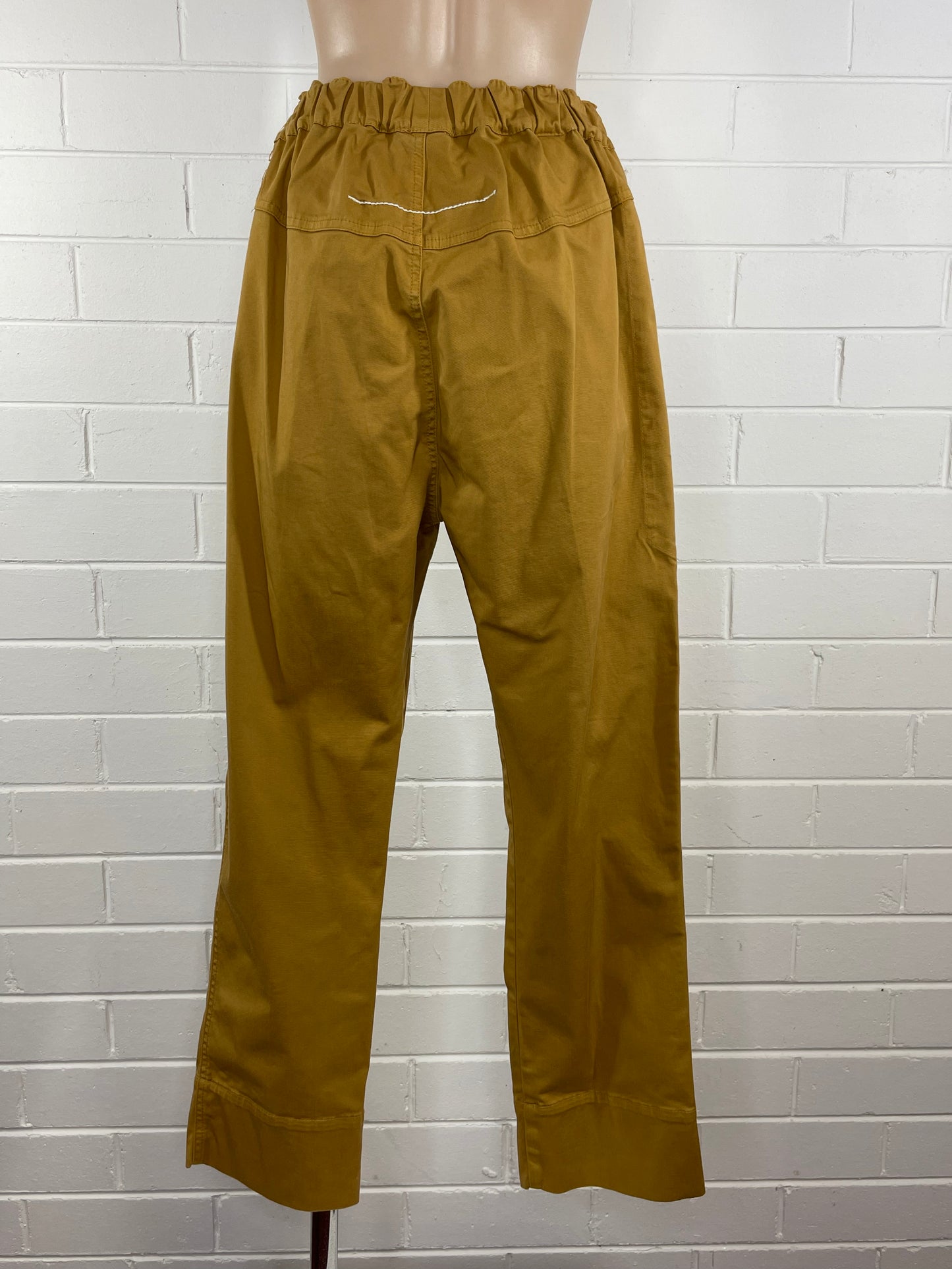 bassike | pants | size 8 | straight leg | 100% cotton