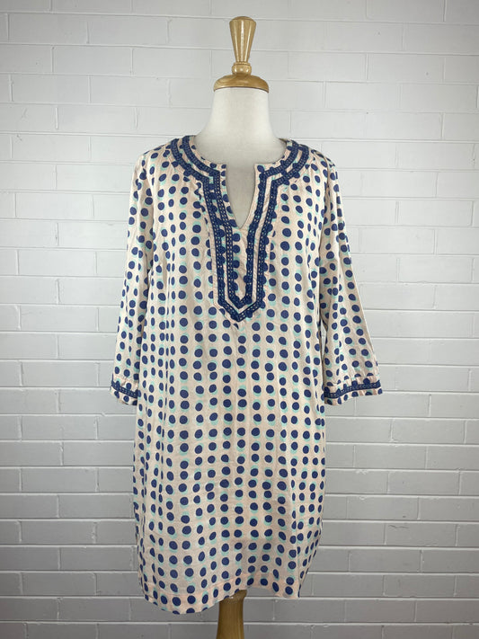 Boden | UK | dress | size 12 | mini length | 100% cotton