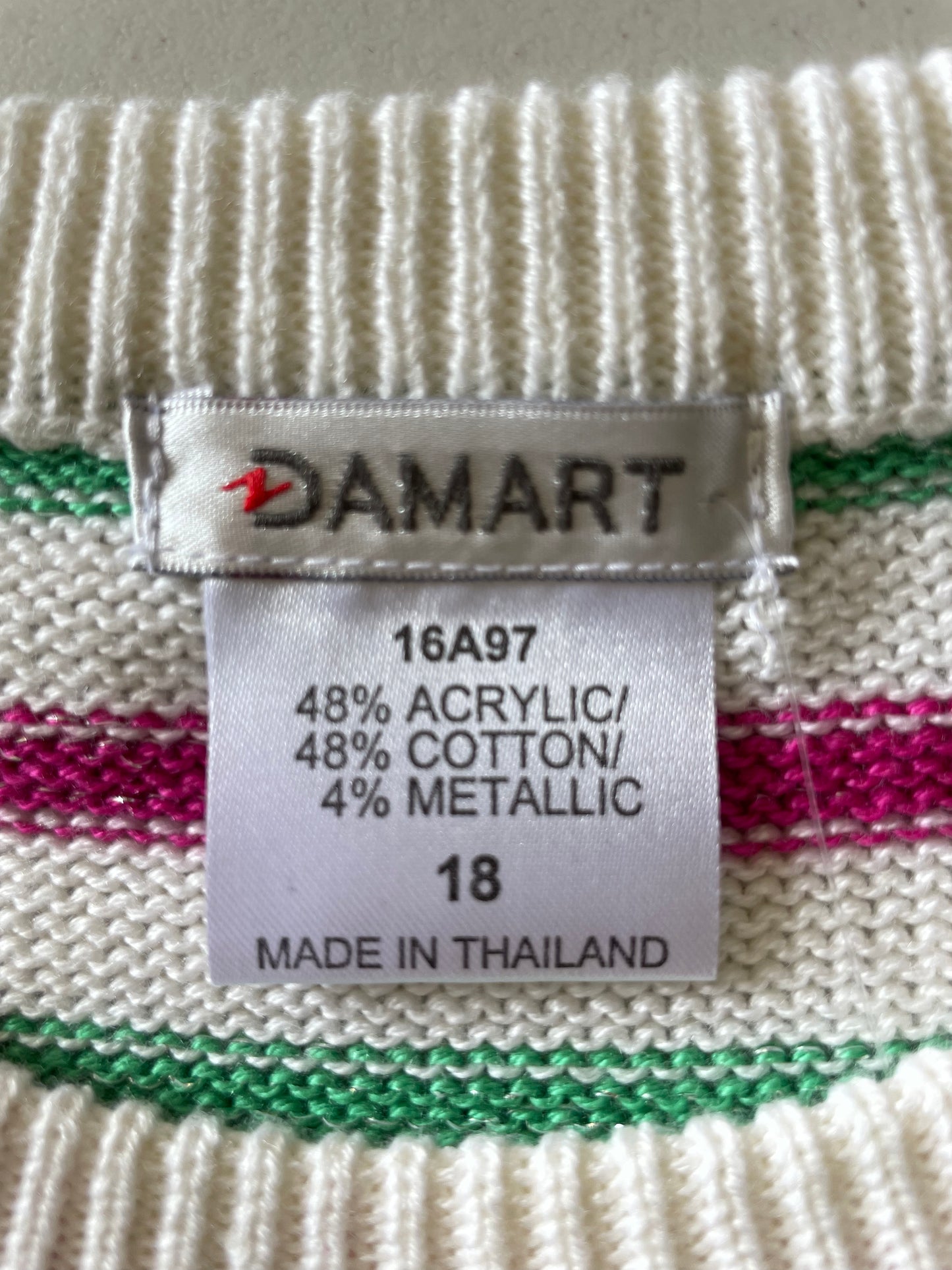 Damart | sweater | size 18 | crew neck | new with tags