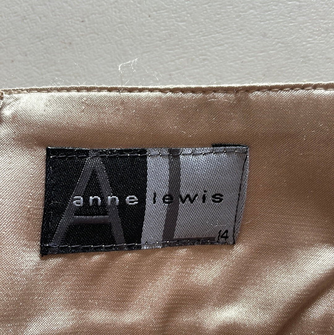 Anne Lewis | skirt | size 14 | midi length