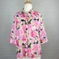 Bernini | Italy | vintage 90's | shirt | size 12 | elbow length sleeve | 100% cotton