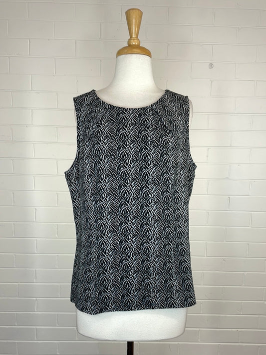 Peter Morrissey | top | size 14 | sleeveless