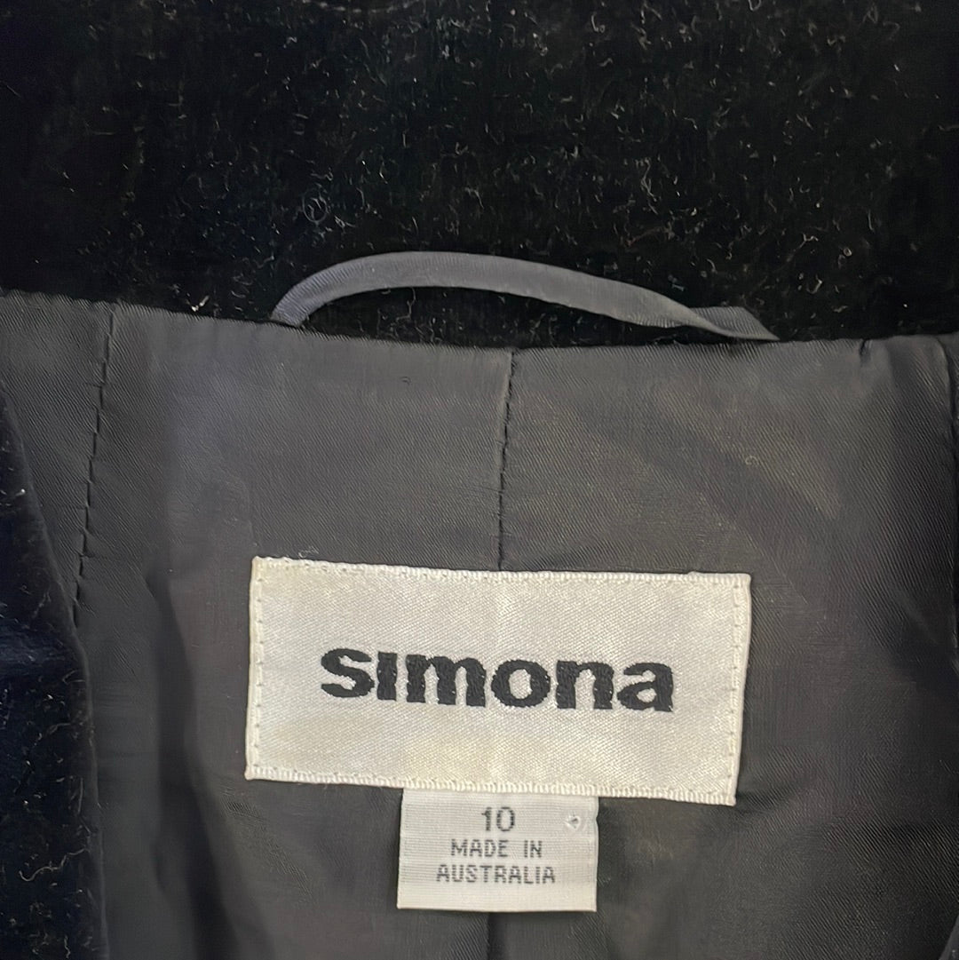 Simona | jacket | size 10 | 100% silk