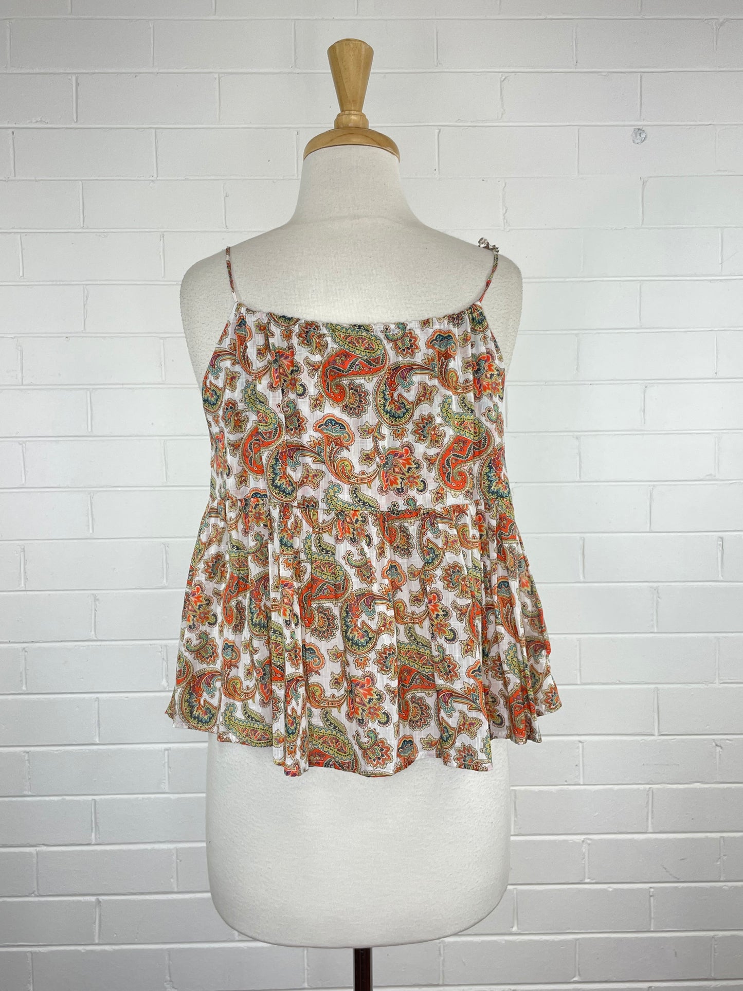 Zimmermann | top | size 8 | sleeveless | 100% cotton