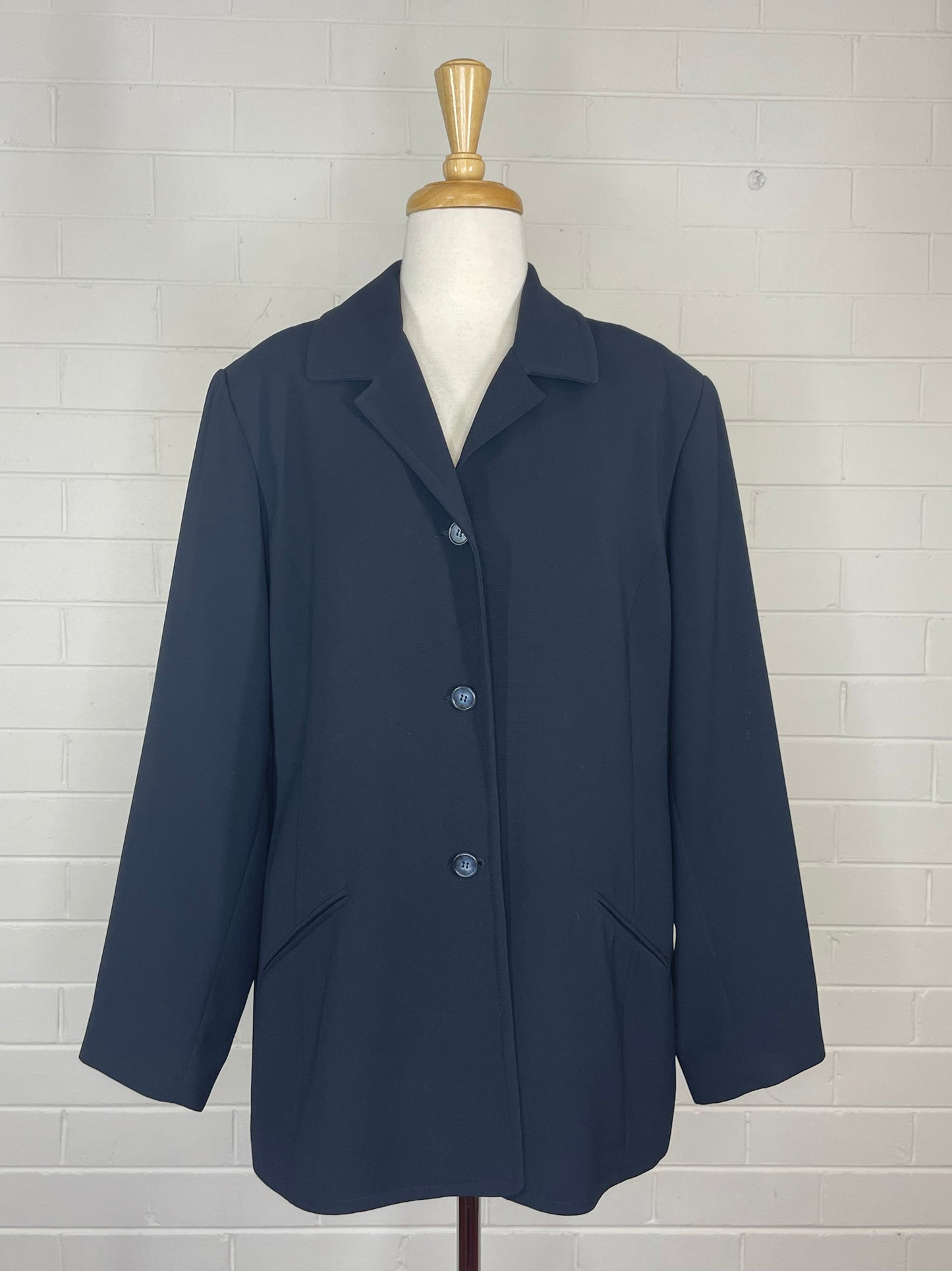 Perri Cutten | vintage | jacket | size 16 | single breasted