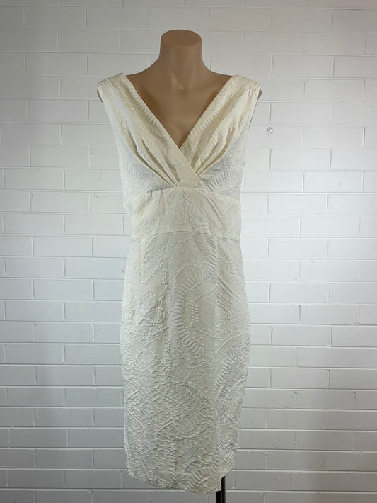 Max Mara | Italy | dress | size 14 | cotton silk blend.
