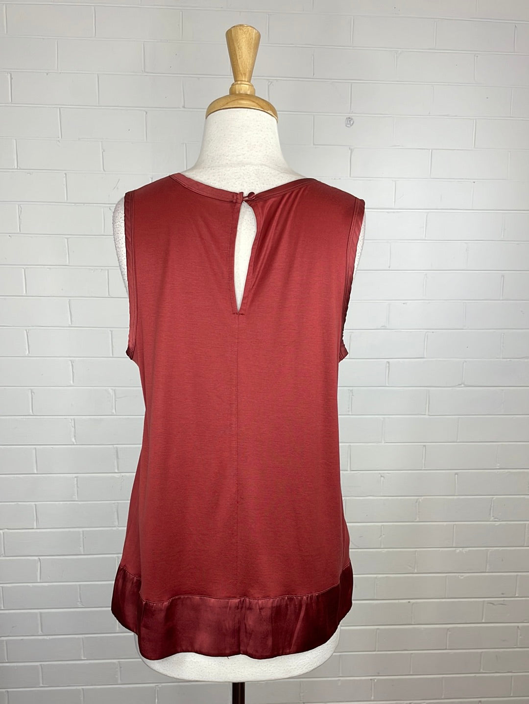 Country Road | top | size 12 | sleeveless | cotton silk blend