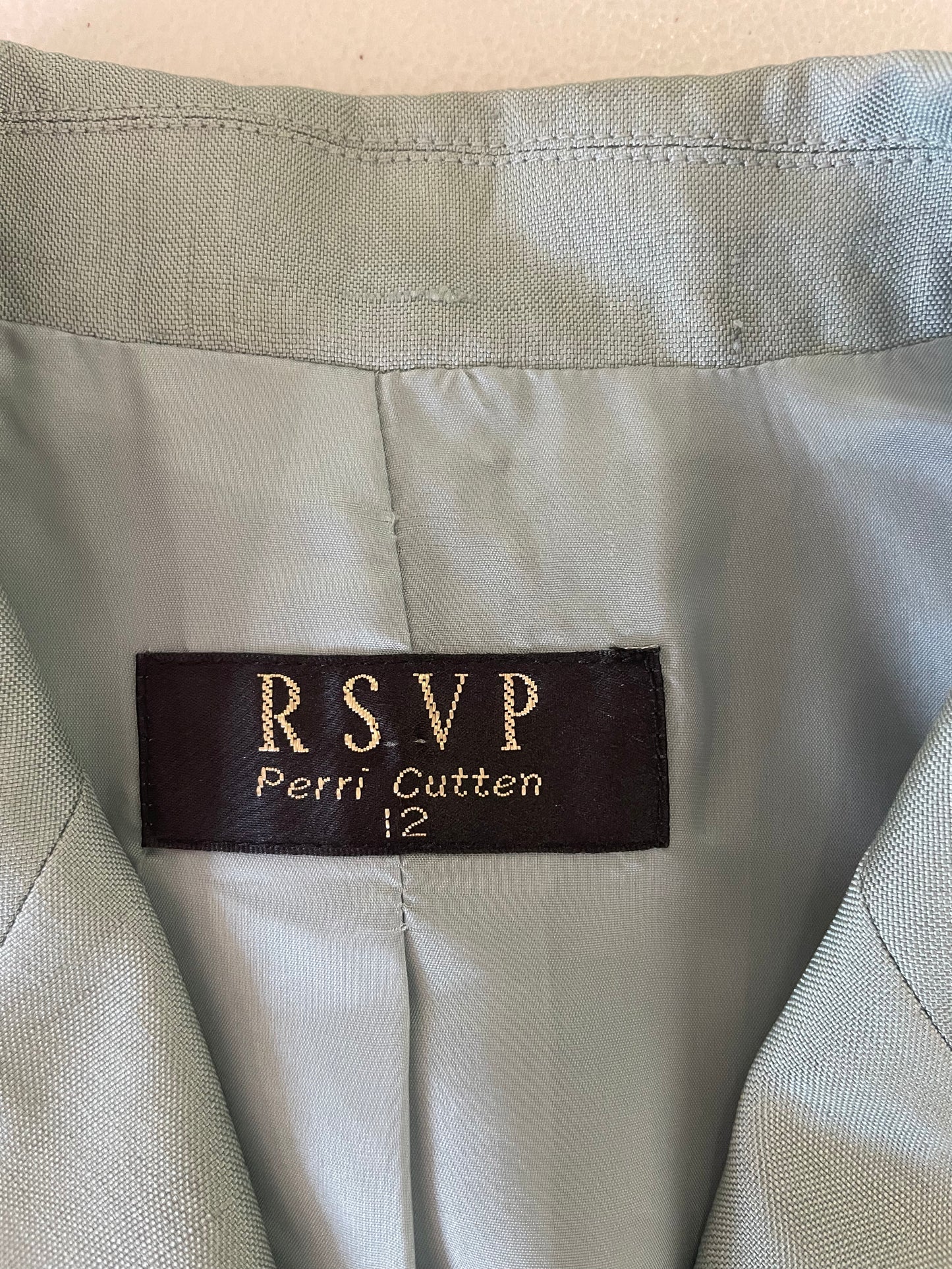 Perri Cutten | jacket | size 12 | 100% silk