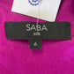SABA | dress | size 6 | knee length | 100% silk