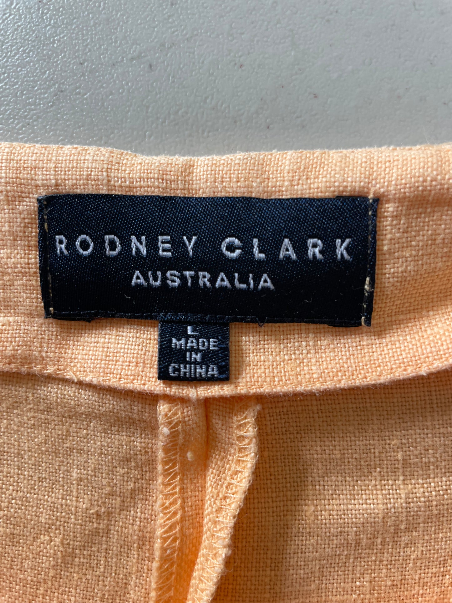 Rodney Clarke | skirt | size 14 | knee length | 100% linen