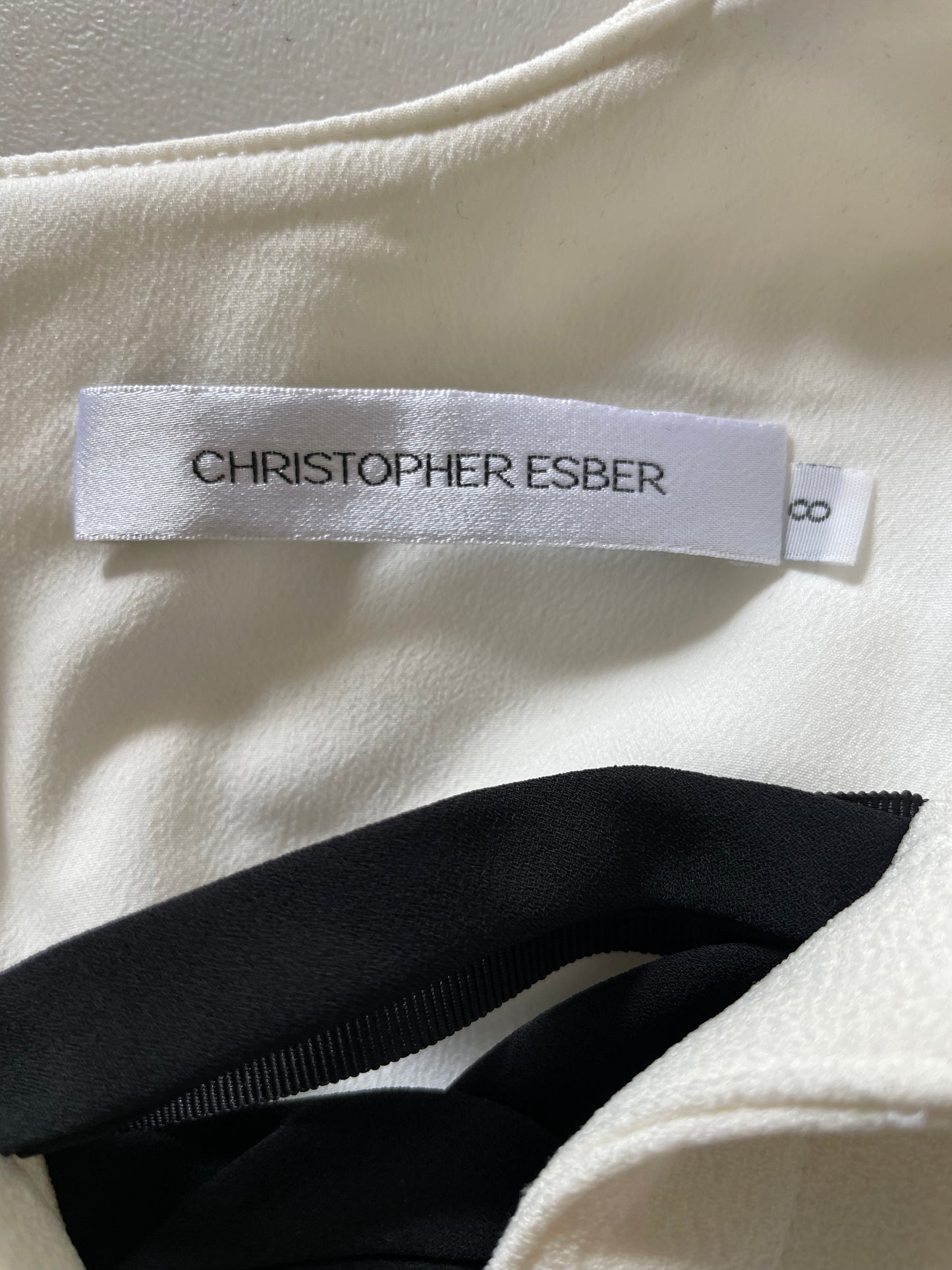 Christopher Esber | top | size 8 | sleeveless