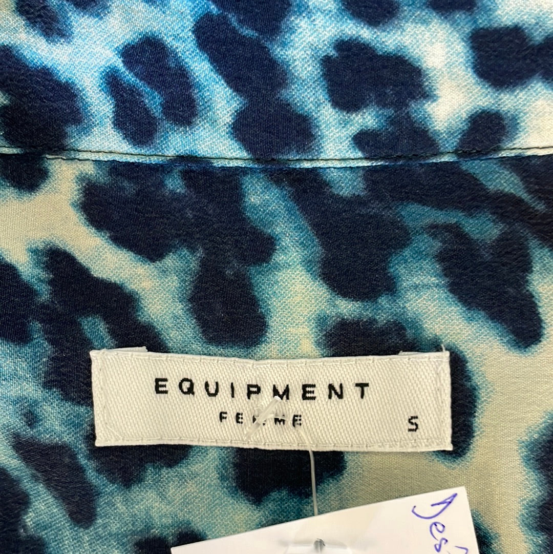 Equipment | Los Angeles | shirt | size 10 | long sleeve | 100% silk