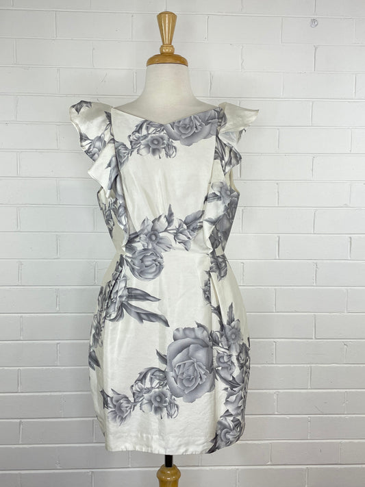 Zimmermann | dress | size 10 | mini length | silk cotton blend