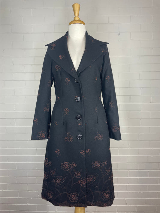 Veducci | coat | size 8 | single breasted