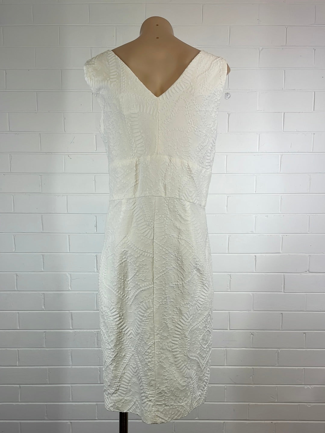 Max Mara | Italy | dress | size 14 | cotton silk blend.