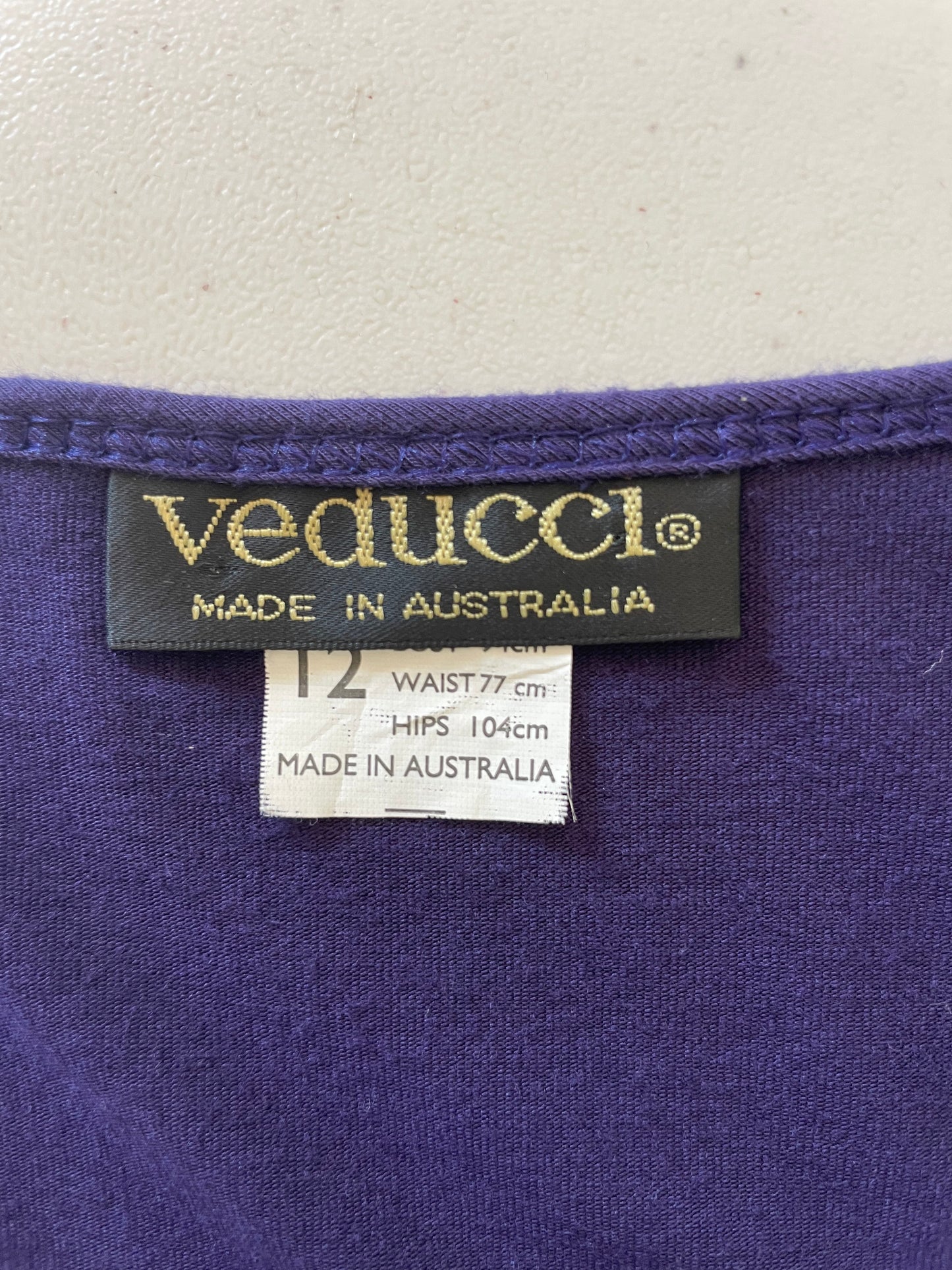 Veducci | dress | size 12 | knee length | made in Australia 🇦🇺