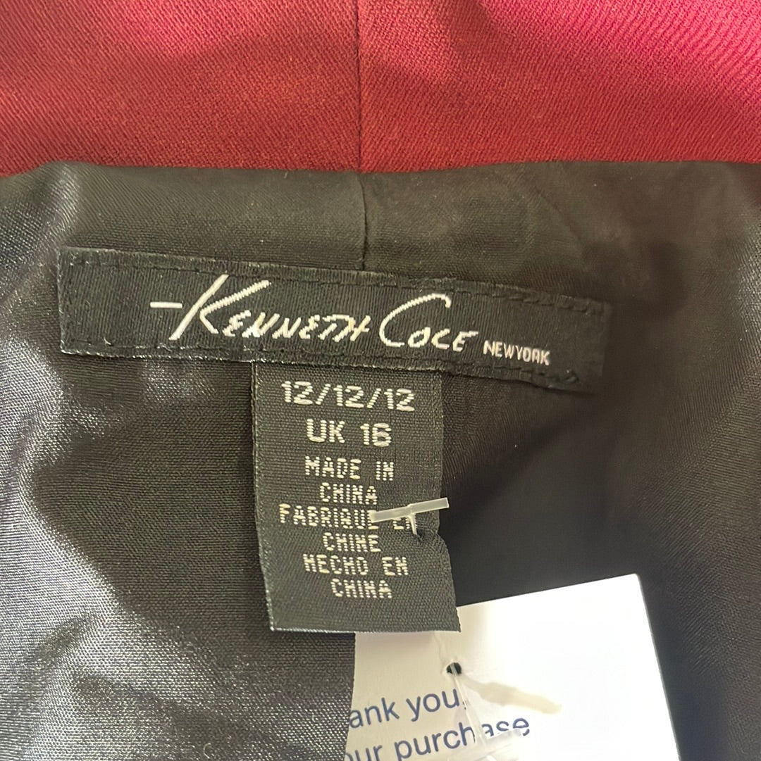 Kenneth Cole | New York | jacket | size 12 | single breasted