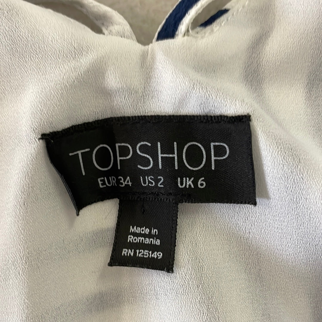 Topshop | top | size 6 | sleeveless