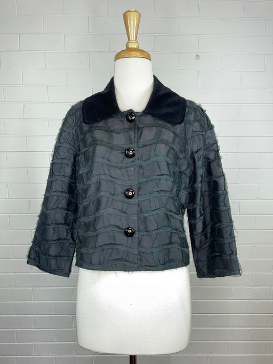 Simona | jacket | size 10 | 100% silk