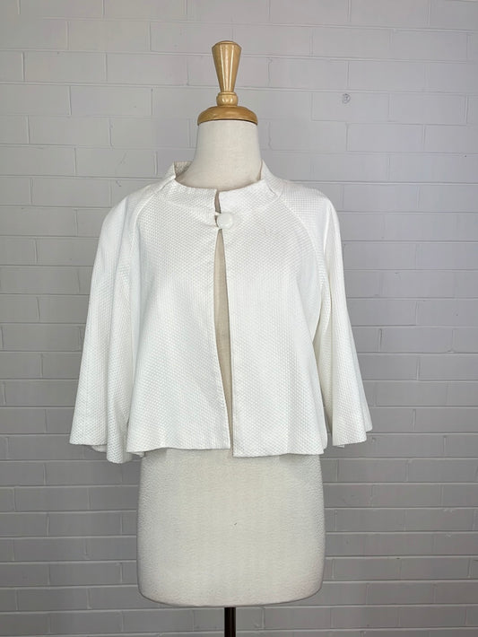 Bianca Spender for Carla Zampatti | jacket | size 12 | 100% cotton