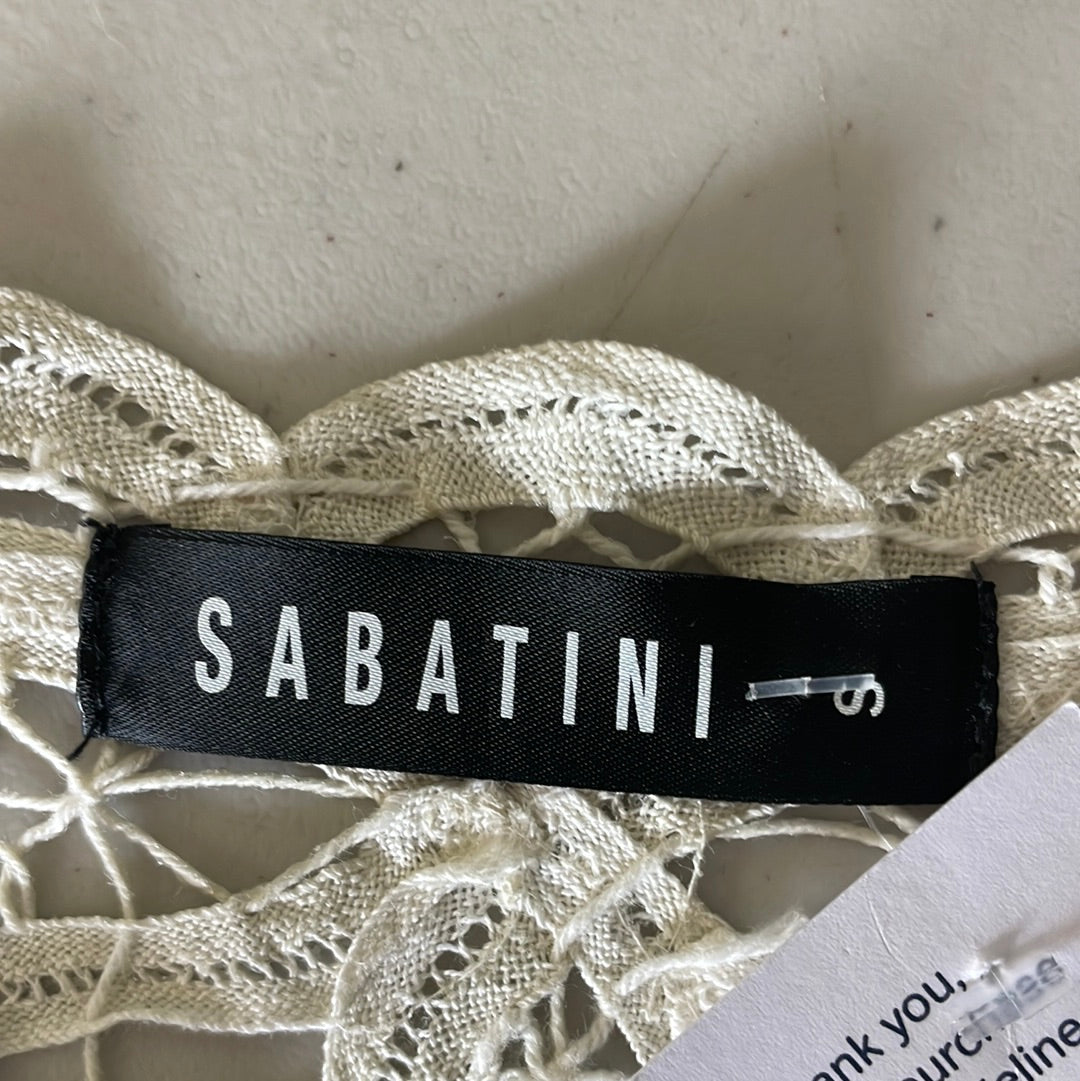 SABATINI | top | size 10 | elbow length sleeve | 100% cotton