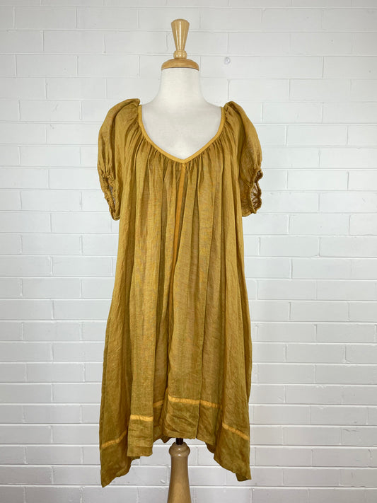 Lee Mathews | dress | size 10 | 100% linen